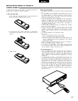 Предварительный просмотр 57 страницы Denon DCD-485 Operating Instructions Manual