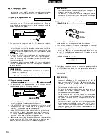 Предварительный просмотр 66 страницы Denon DCD-485 Operating Instructions Manual