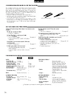 Предварительный просмотр 70 страницы Denon DCD-485 Operating Instructions Manual