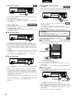 Предварительный просмотр 76 страницы Denon DCD-485 Operating Instructions Manual