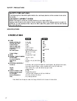 Предварительный просмотр 2 страницы Denon DCD-485 Service Manual