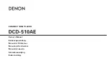 Preview for 1 page of Denon DCD-510AE Owner'S Manual