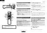 Предварительный просмотр 12 страницы Denon DCD-700AE Operating Instructions Manual