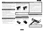 Предварительный просмотр 21 страницы Denon DCD-700AE Operating Instructions Manual