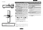 Предварительный просмотр 43 страницы Denon DCD-700AE Operating Instructions Manual