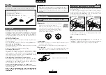 Предварительный просмотр 76 страницы Denon DCD-700AE Operating Instructions Manual