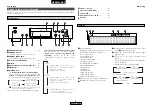 Предварительный просмотр 78 страницы Denon DCD-700AE Operating Instructions Manual