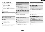 Предварительный просмотр 13 страницы Denon DCD-F102 Operating Instructions Manual