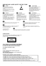 Предварительный просмотр 8 страницы Denon DCD-F109 Service Manual