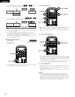 Предварительный просмотр 12 страницы Denon DCM-35 Operating Instructions Manual