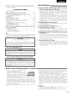 Предварительный просмотр 17 страницы Denon DCM-35 Operating Instructions Manual