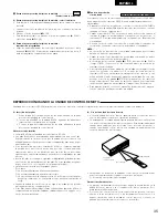 Предварительный просмотр 35 страницы Denon DCM-35 Operating Instructions Manual