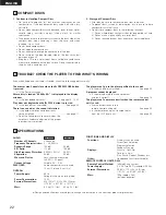 Предварительный просмотр 22 страницы Denon DCM 380 - CD / MP3 Changer Operating Instructions Manual