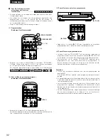 Предварительный просмотр 32 страницы Denon DCM 380 - CD / MP3 Changer Operating Instructions Manual