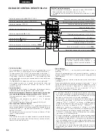 Предварительный просмотр 50 страницы Denon DCM 380 - CD / MP3 Changer Operating Instructions Manual