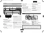 Предварительный просмотр 7 страницы Denon DCM 390 - CD / MP3 Changer (Spanish) Instrucciones De Funcionamiento