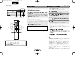 Предварительный просмотр 12 страницы Denon DCM 390 - CD / MP3 Changer (Spanish) Instrucciones De Funcionamiento