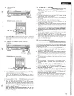 Предварительный просмотр 15 страницы Denon DCM-460 Operating Instructions Manual