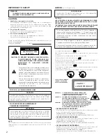 Предварительный просмотр 2 страницы Denon DCM-5000 Operating Instructions Manual