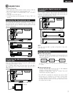 Предварительный просмотр 7 страницы Denon DCM-5000 Operating Instructions Manual