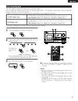 Предварительный просмотр 17 страницы Denon DCM-5000 Operating Instructions Manual