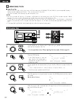 Предварительный просмотр 22 страницы Denon DCM-5000 Operating Instructions Manual