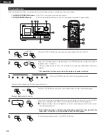 Предварительный просмотр 28 страницы Denon DCM-5000 Operating Instructions Manual