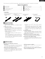 Предварительный просмотр 5 страницы Denon DCM-5001 Operating Instructions Manual