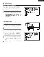 Предварительный просмотр 7 страницы Denon DCM-5001 Operating Instructions Manual