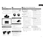 Предварительный просмотр 7 страницы Denon DCM280 - CD Changer Player Operating Instructions Manual