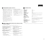 Предварительный просмотр 27 страницы Denon DCM280 - CD Changer Player Operating Instructions Manual