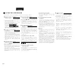 Предварительный просмотр 42 страницы Denon DCM280 - CD Changer Player Operating Instructions Manual