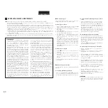 Предварительный просмотр 60 страницы Denon DCM280 - CD Changer Player Operating Instructions Manual