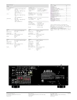 Preview for 2 page of Denon DHT-391XP Specifications