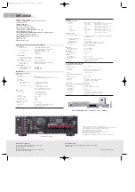 Предварительный просмотр 2 страницы Denon DHT-486DV Specifications