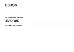 Preview for 1 page of Denon DHT-487XP Operating Instructions Manual