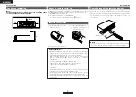 Предварительный просмотр 6 страницы Denon DHT-487XP Operating Instructions Manual