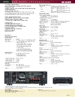 Preview for 2 page of Denon DHT-683DVD Specifications