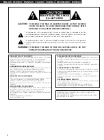 Preview for 2 page of Denon DHT-M330DV Operating Instructions Manual