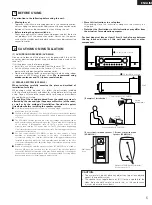 Preview for 5 page of Denon DHT-M330DV Operating Instructions Manual