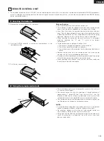 Preview for 19 page of Denon DHT-M330DV Operating Instructions Manual