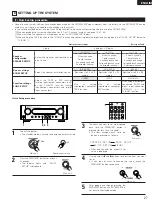 Preview for 27 page of Denon DHT-M330DV Operating Instructions Manual