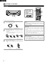 Preview for 42 page of Denon DHT-M330DV Operating Instructions Manual