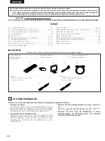 Preview for 58 page of Denon DHT-M330DV Operating Instructions Manual