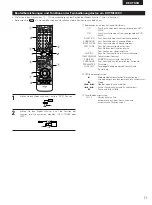 Preview for 71 page of Denon DHT-M330DV Operating Instructions Manual