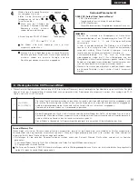 Preview for 91 page of Denon DHT-M330DV Operating Instructions Manual