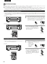 Preview for 108 page of Denon DHT-M330DV Operating Instructions Manual