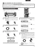 Preview for 137 page of Denon DHT-M330DV Operating Instructions Manual