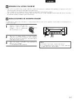 Preview for 217 page of Denon DHT-M330DV Operating Instructions Manual