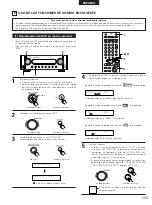 Preview for 245 page of Denon DHT-M330DV Operating Instructions Manual